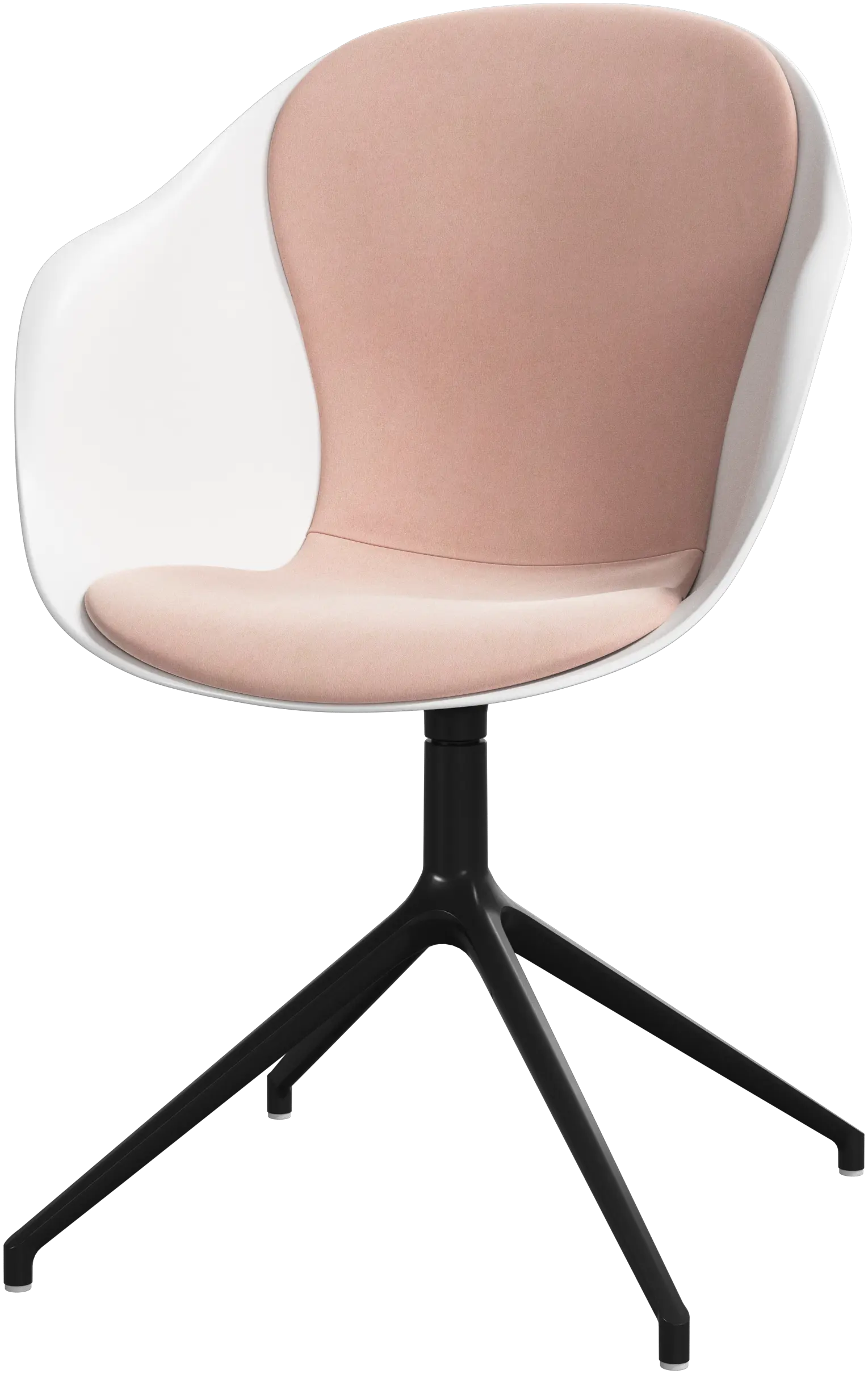 Chaise de salle à manger Adelaide avec fonction pivotante.