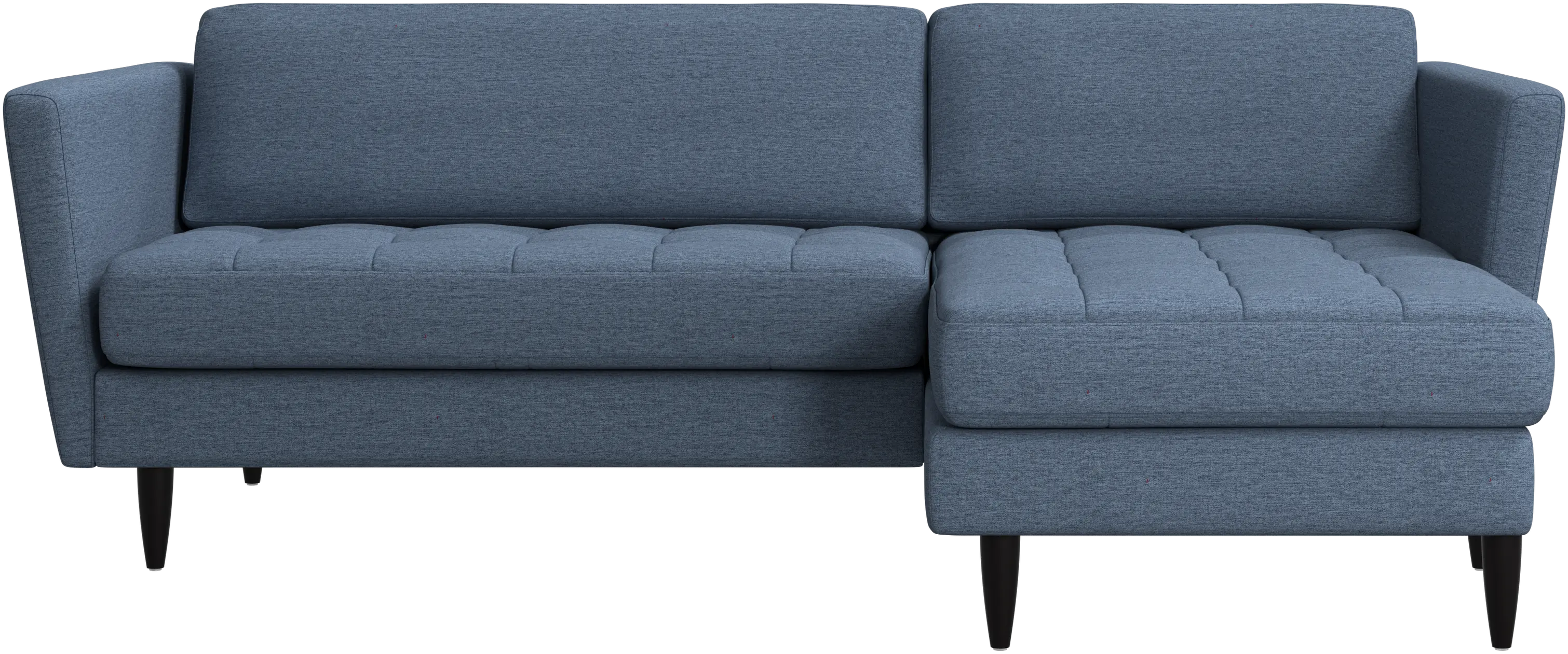 Osaka sofa with resting unit, tufted seat