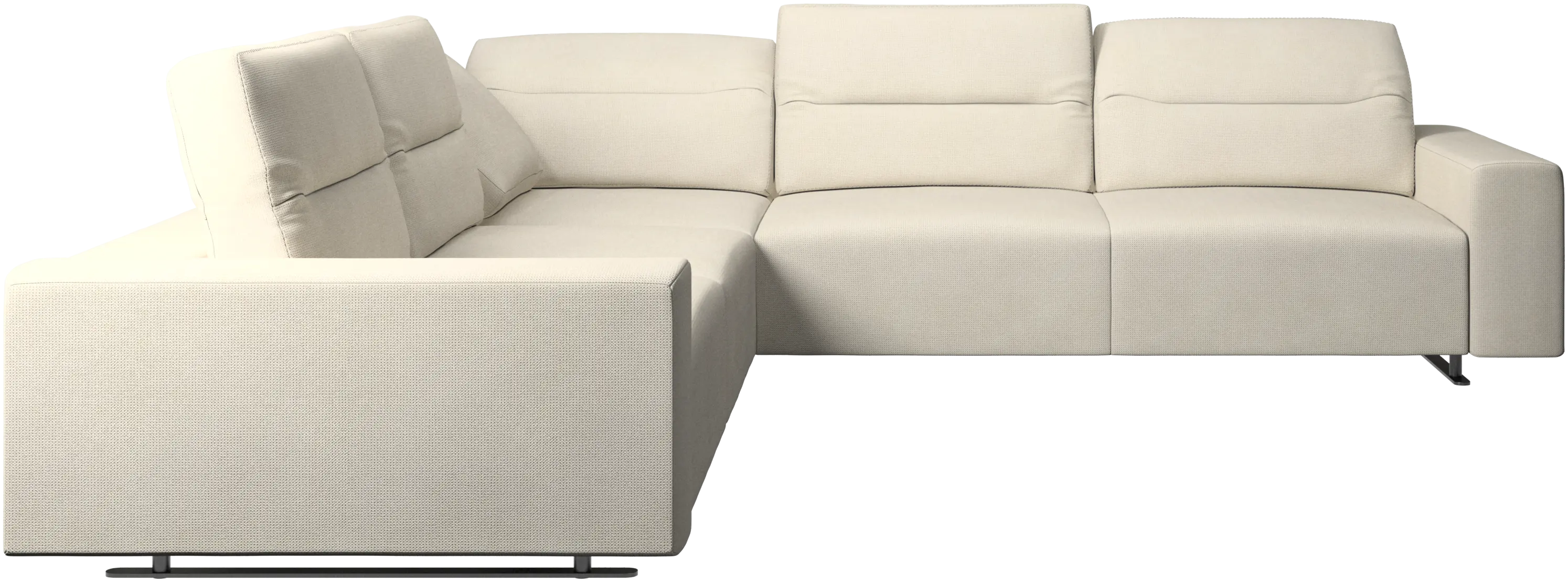 Hampton corner sofa with adjustable back