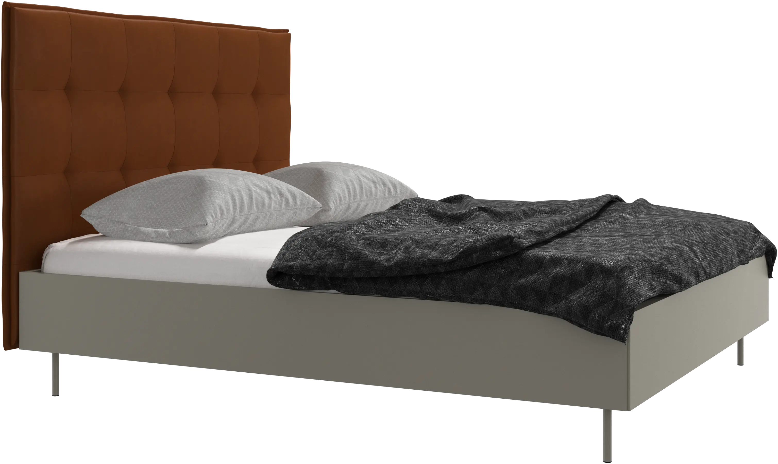 Lugano bed, excl. slats and mattress
