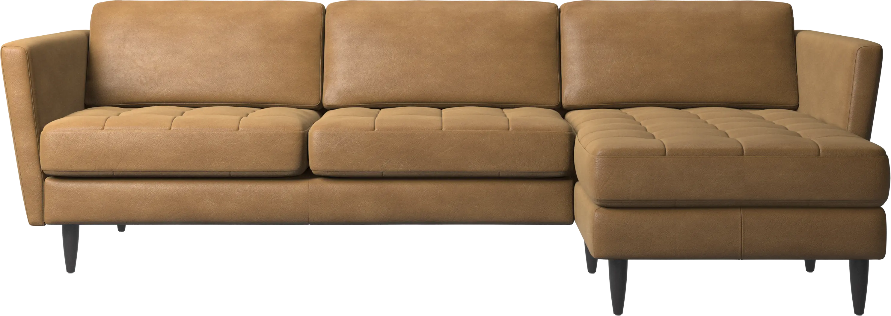 Osaka sofa with resting unit, tufted seat