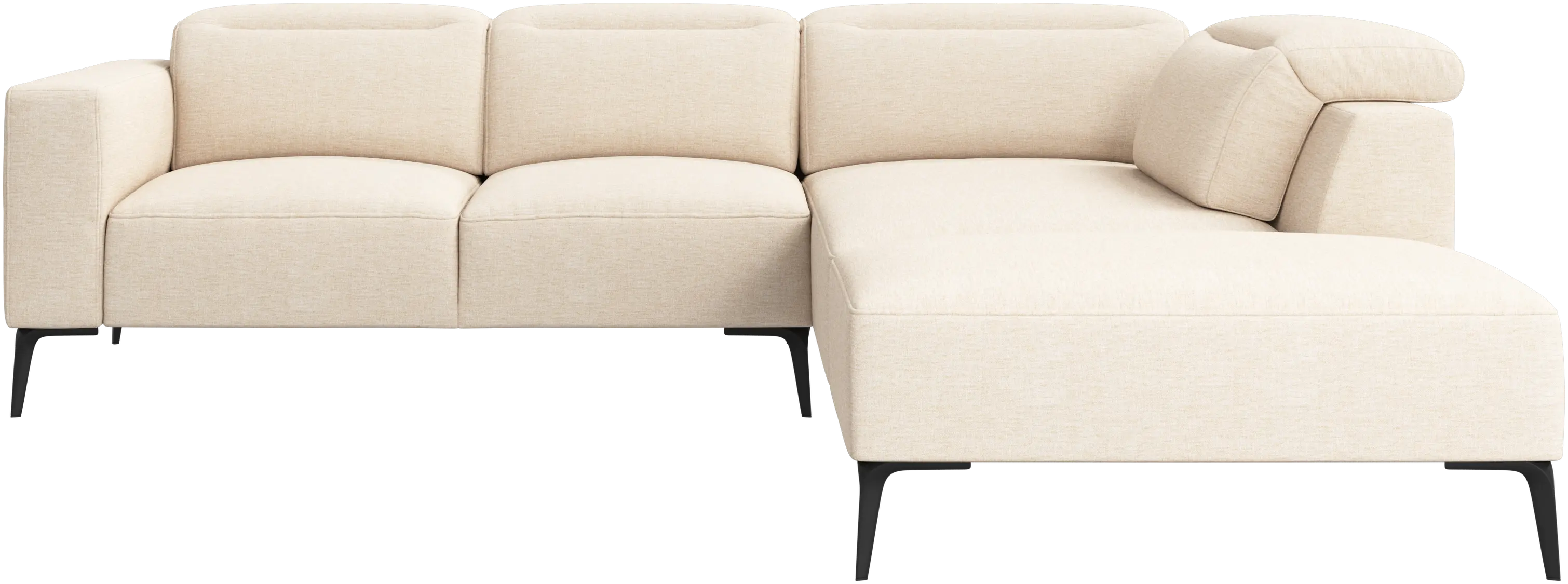 Zürich corner sofa with lounging unit
