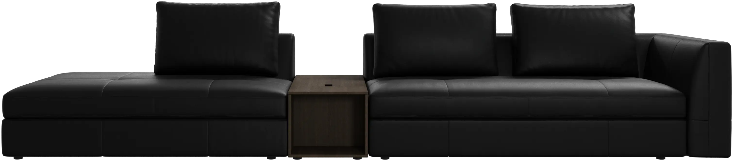 Bergamo 3 seater lounge sofa with storage