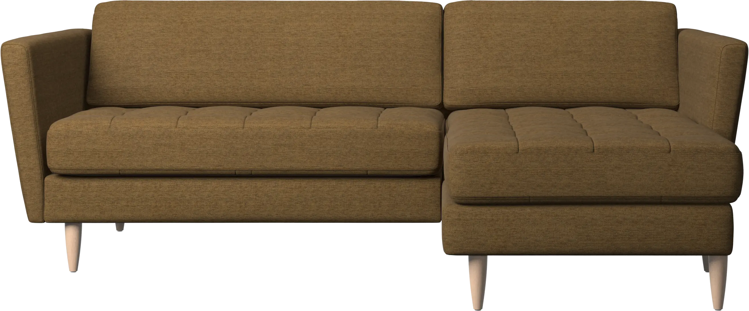 Osaka sofa with resting unit, tufted seat