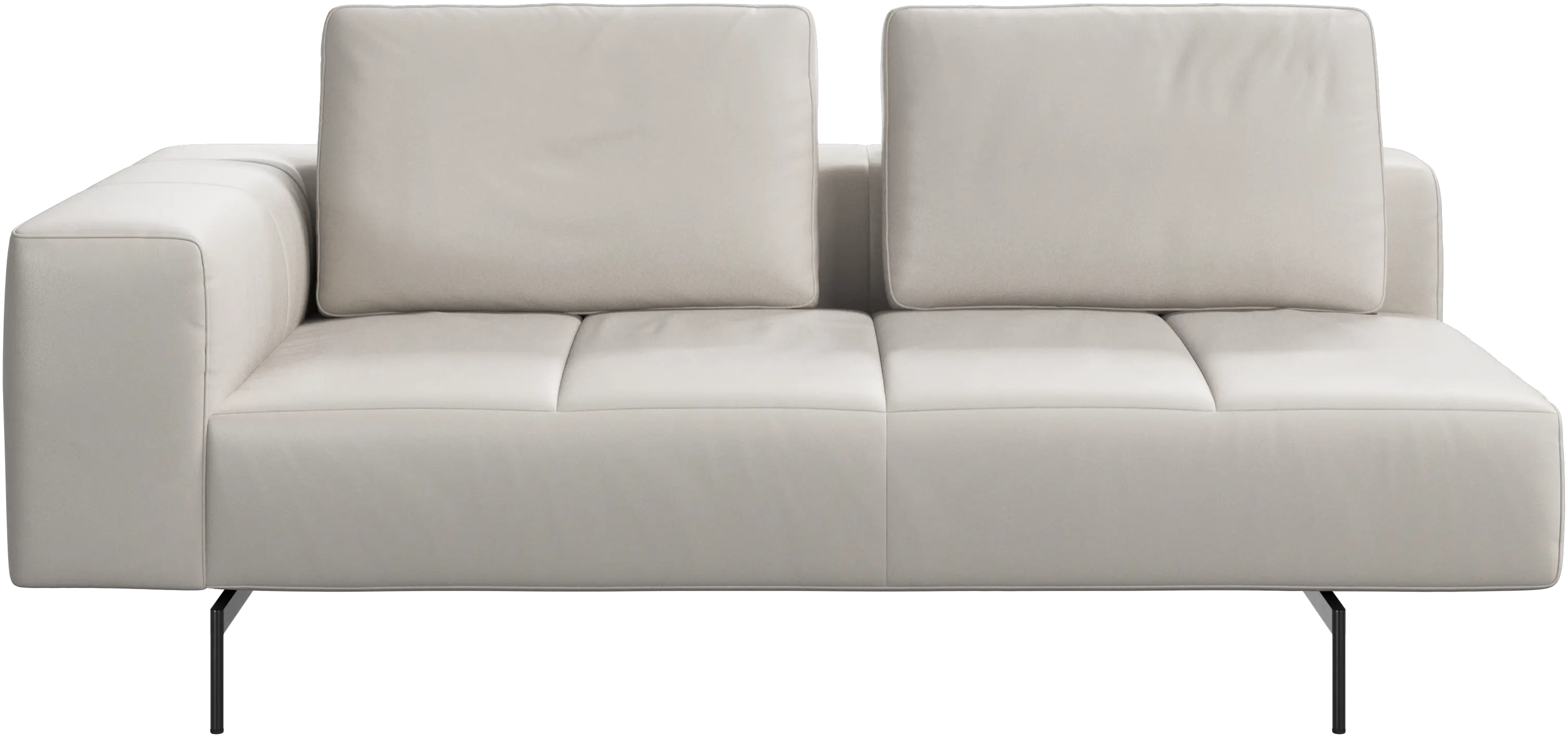 Module d’assise Amsterdam 2,5 places, accoudoir gauche