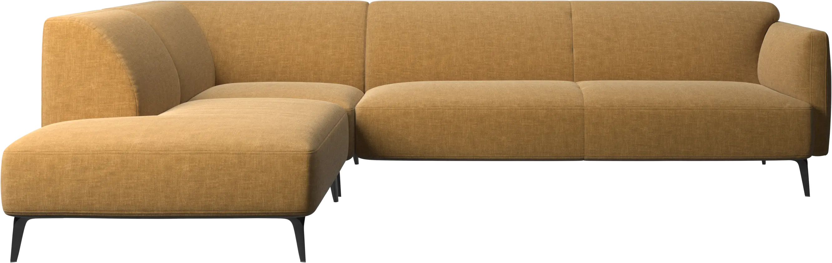 Modena corner sofa with lounging unit