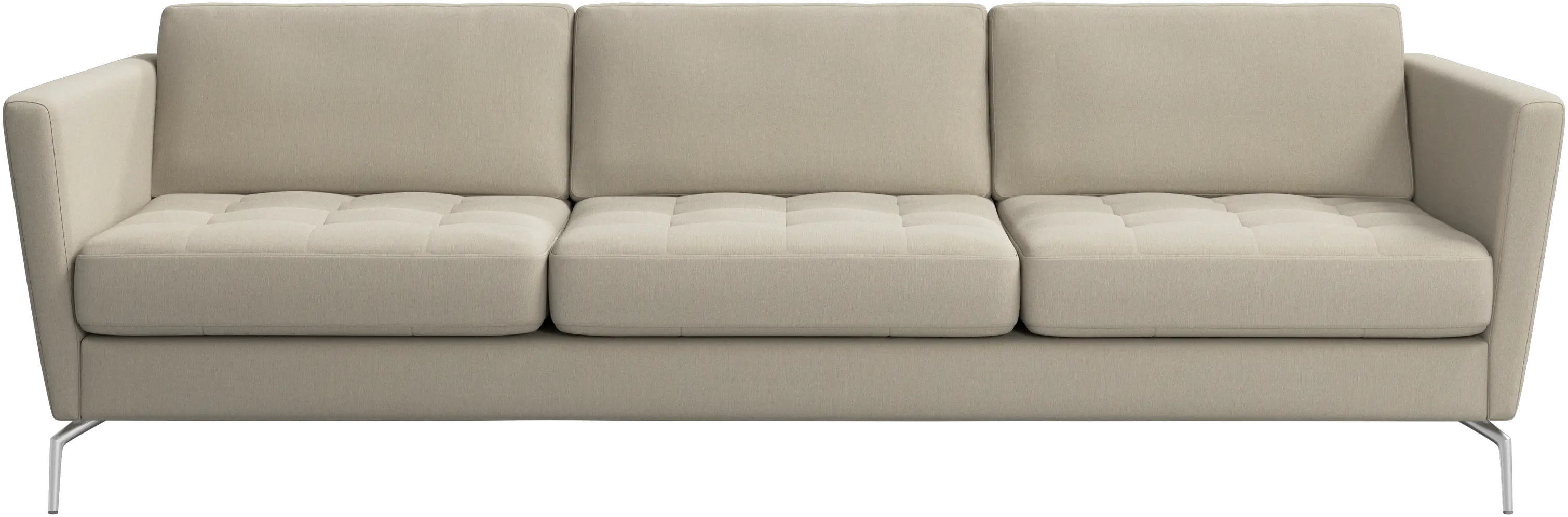 Osaka sofa, tufted seat