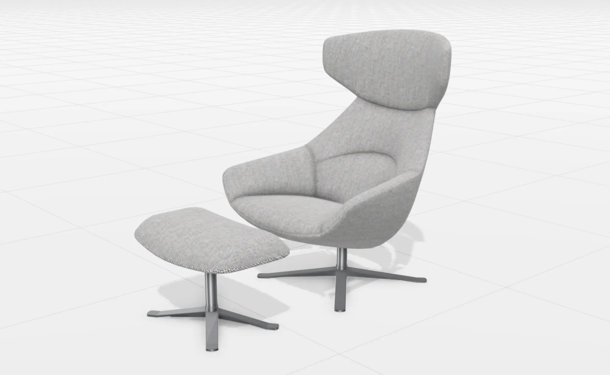 Armchairs Porto アームチェア　オットマン付き