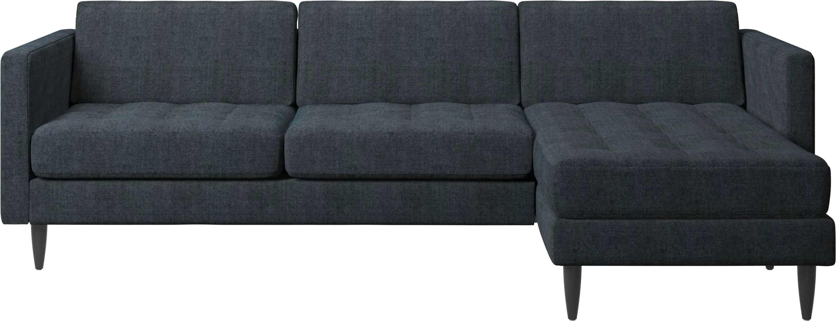 Osaka sofa with resting unit, tufted seat