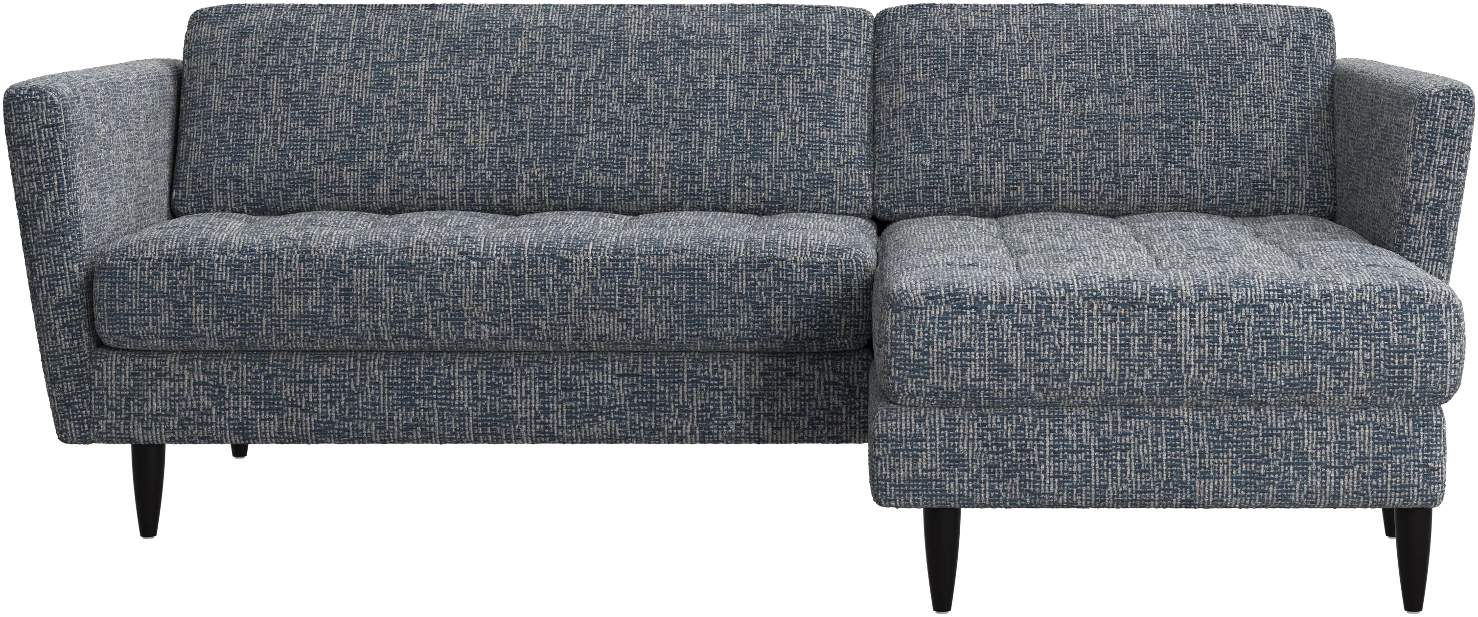 Osaka sofa with resting unit, tufted seat