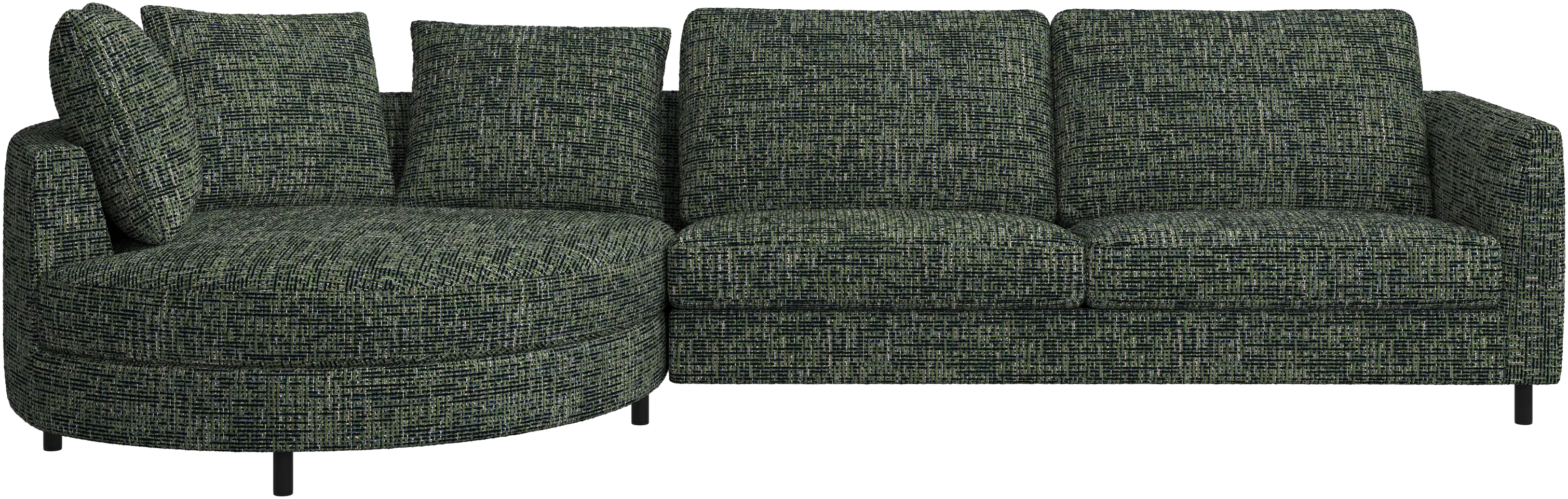 Indivi sofa with chaise longue left