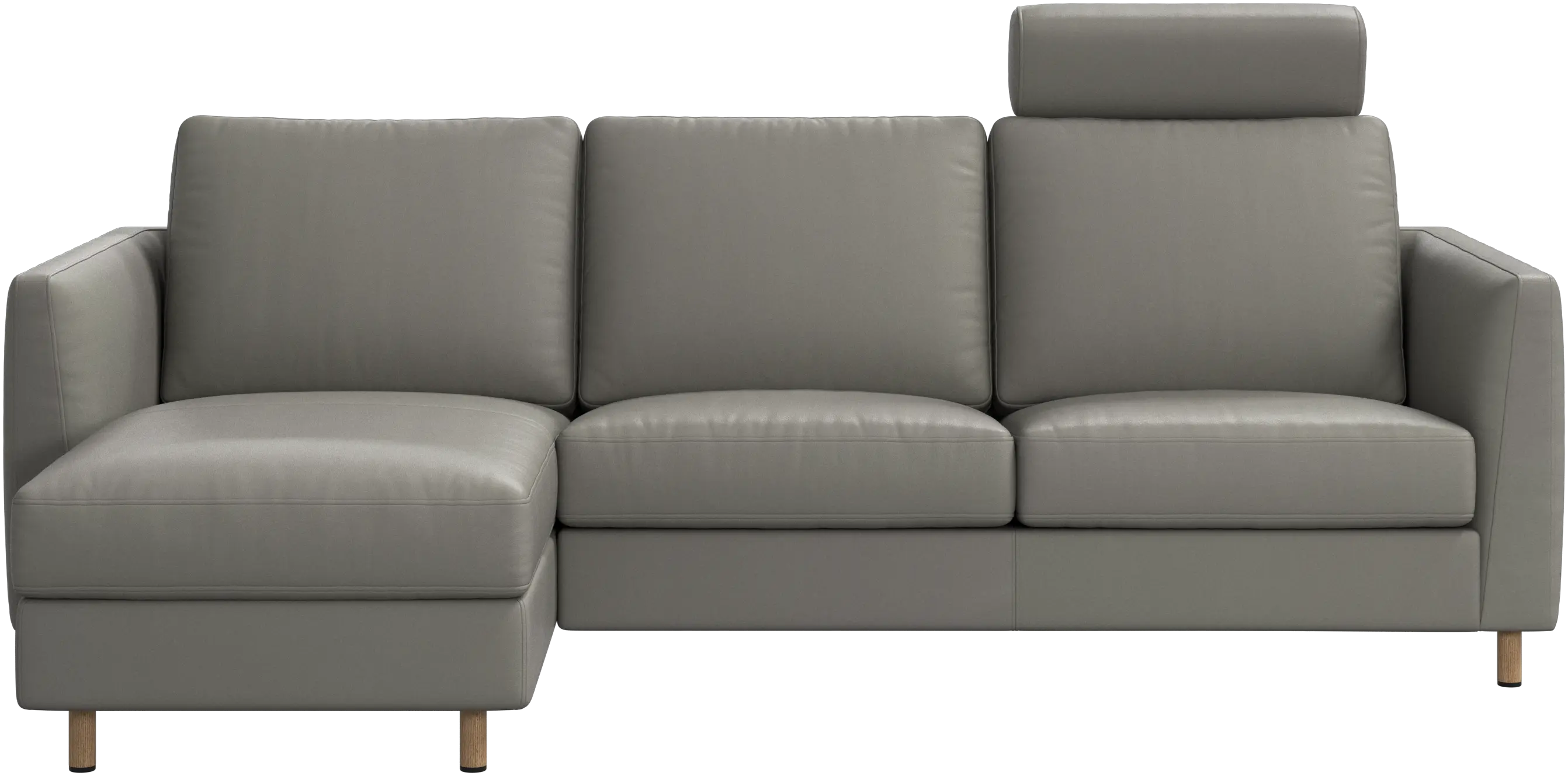 Indivi sofa with chaise longue left