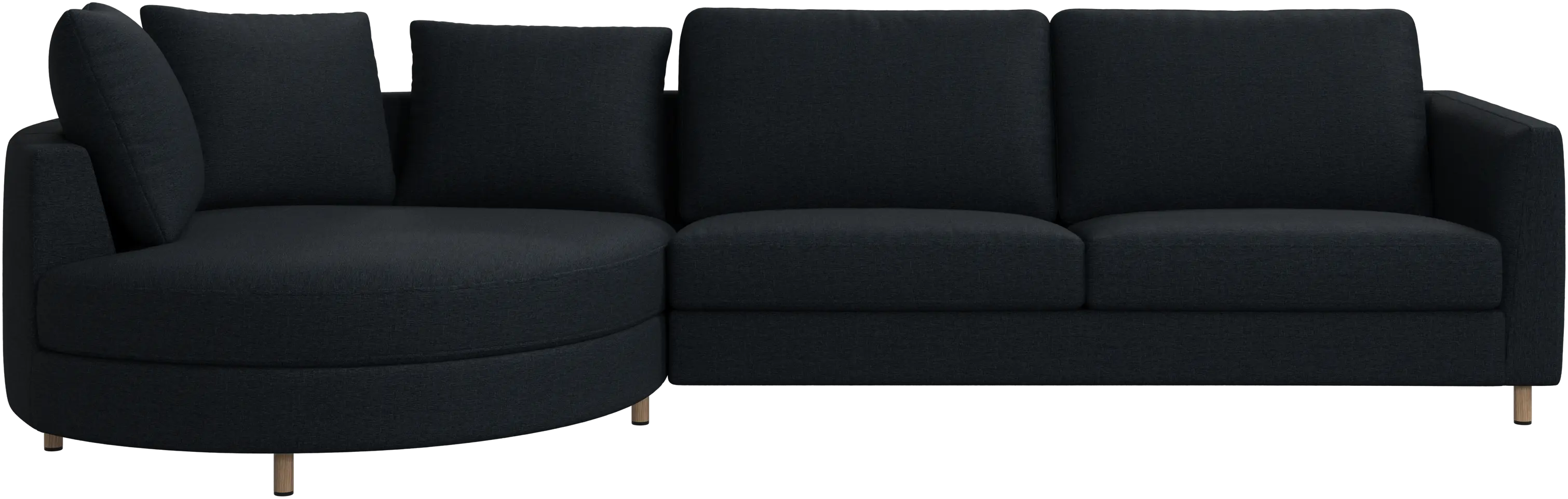 Indivi sofa with chaise longue left