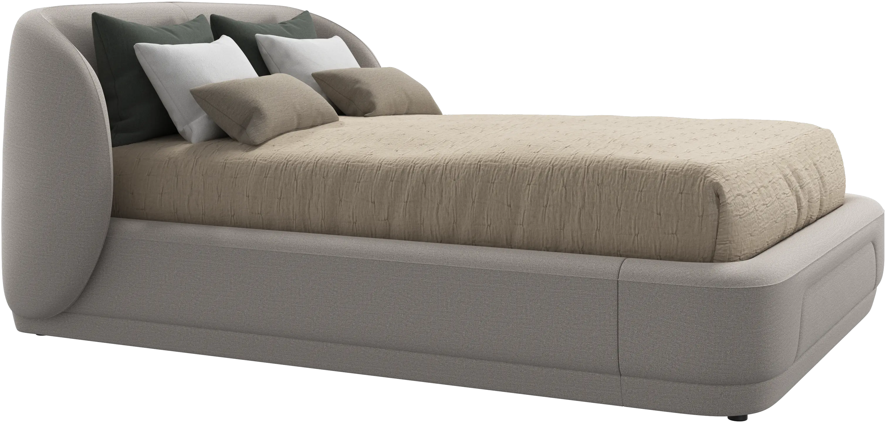 Bolzano bed with slats - W140xL200cm