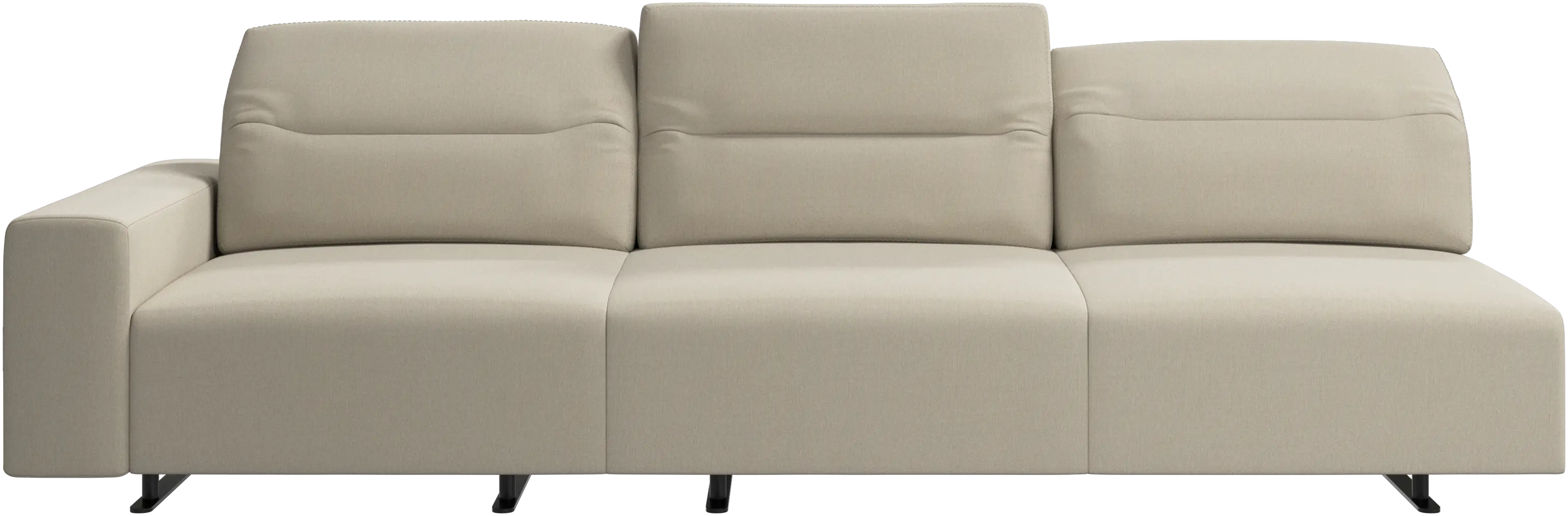 Hampton sofa with adjustable back