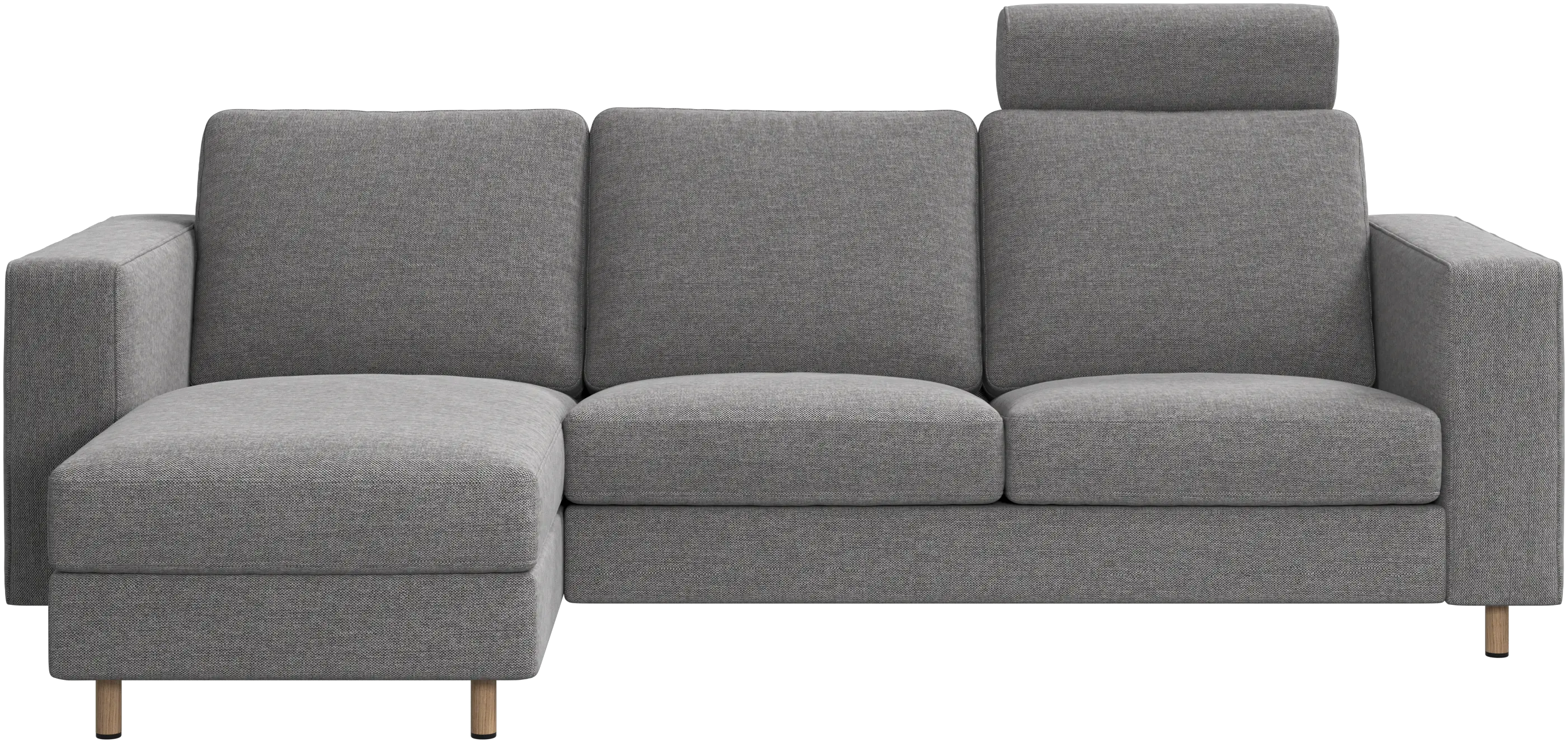 Sofá Indivi con módulo chaise-longue a la izquierda
