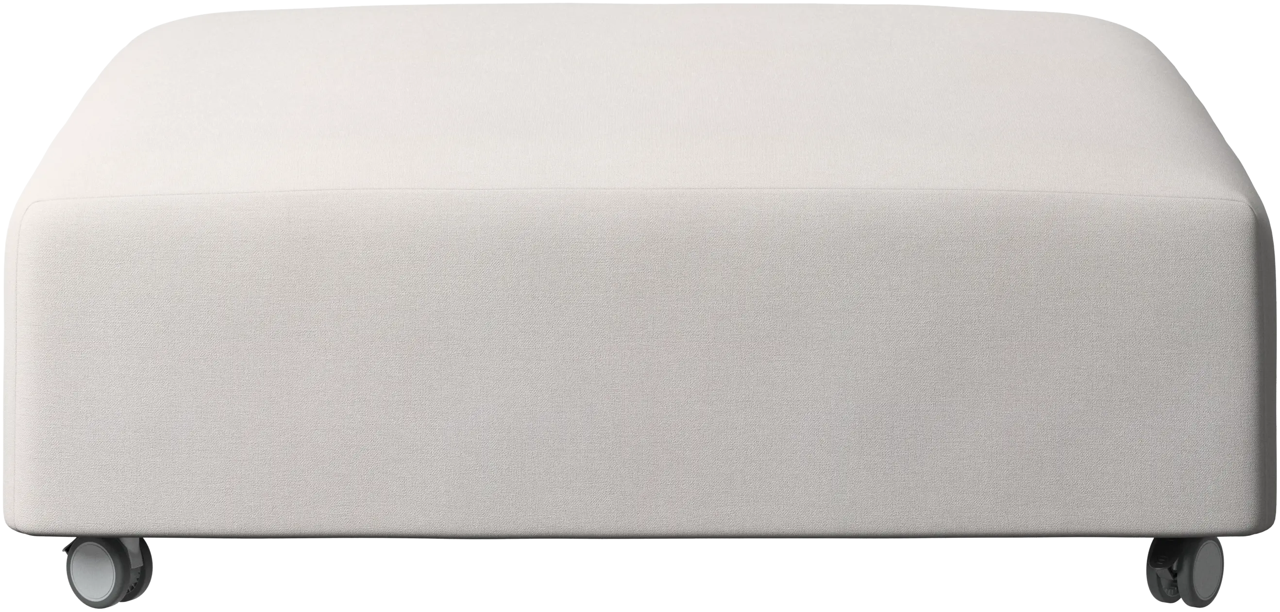 Hampton footstool on wheels
