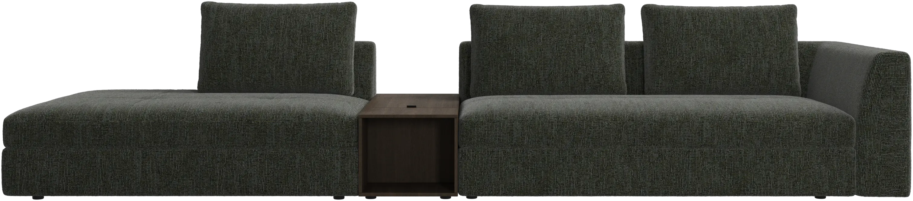 Bergamo 3 seater lounge sofa with storage