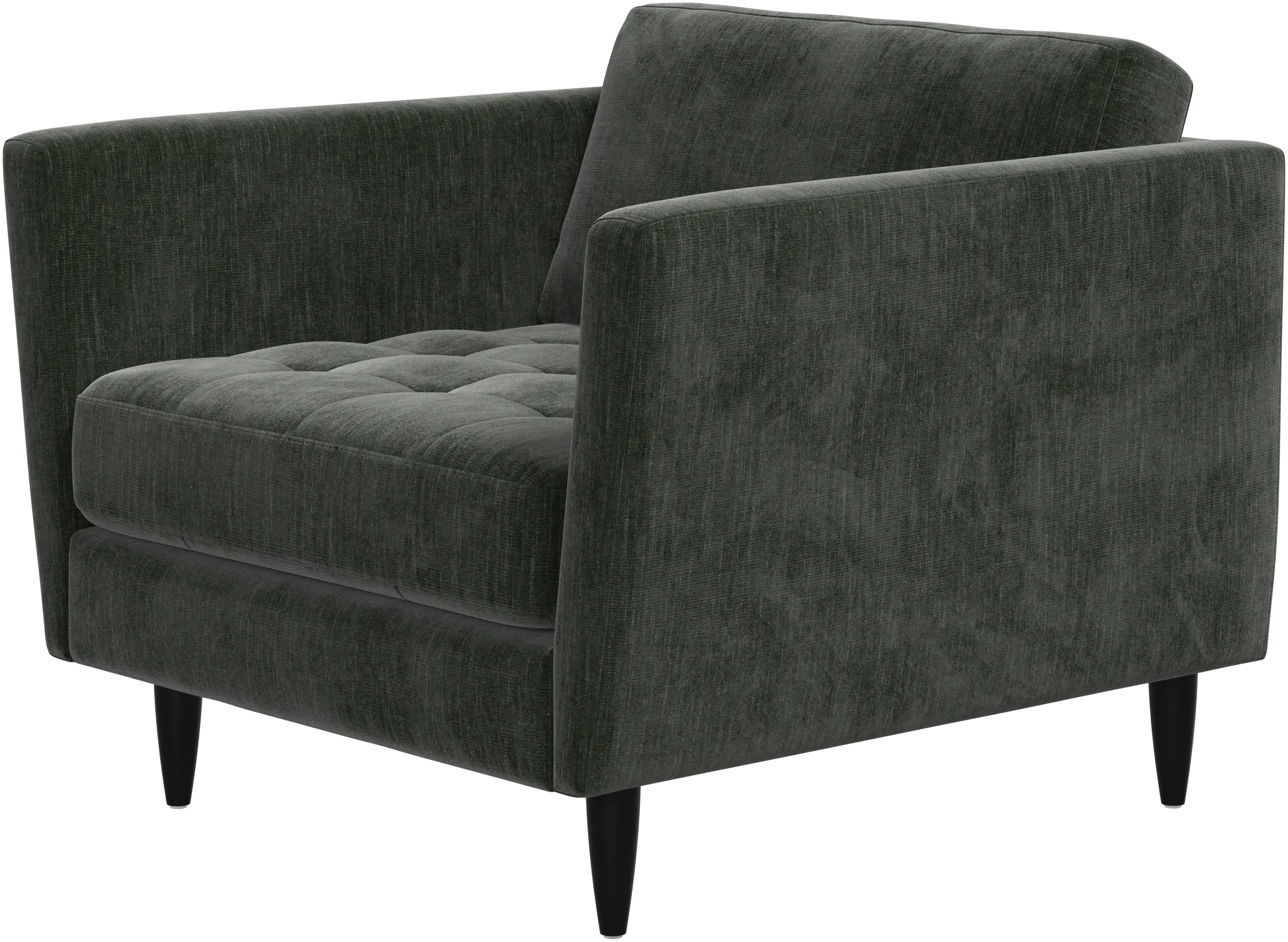 Osaka chair, tufted seat