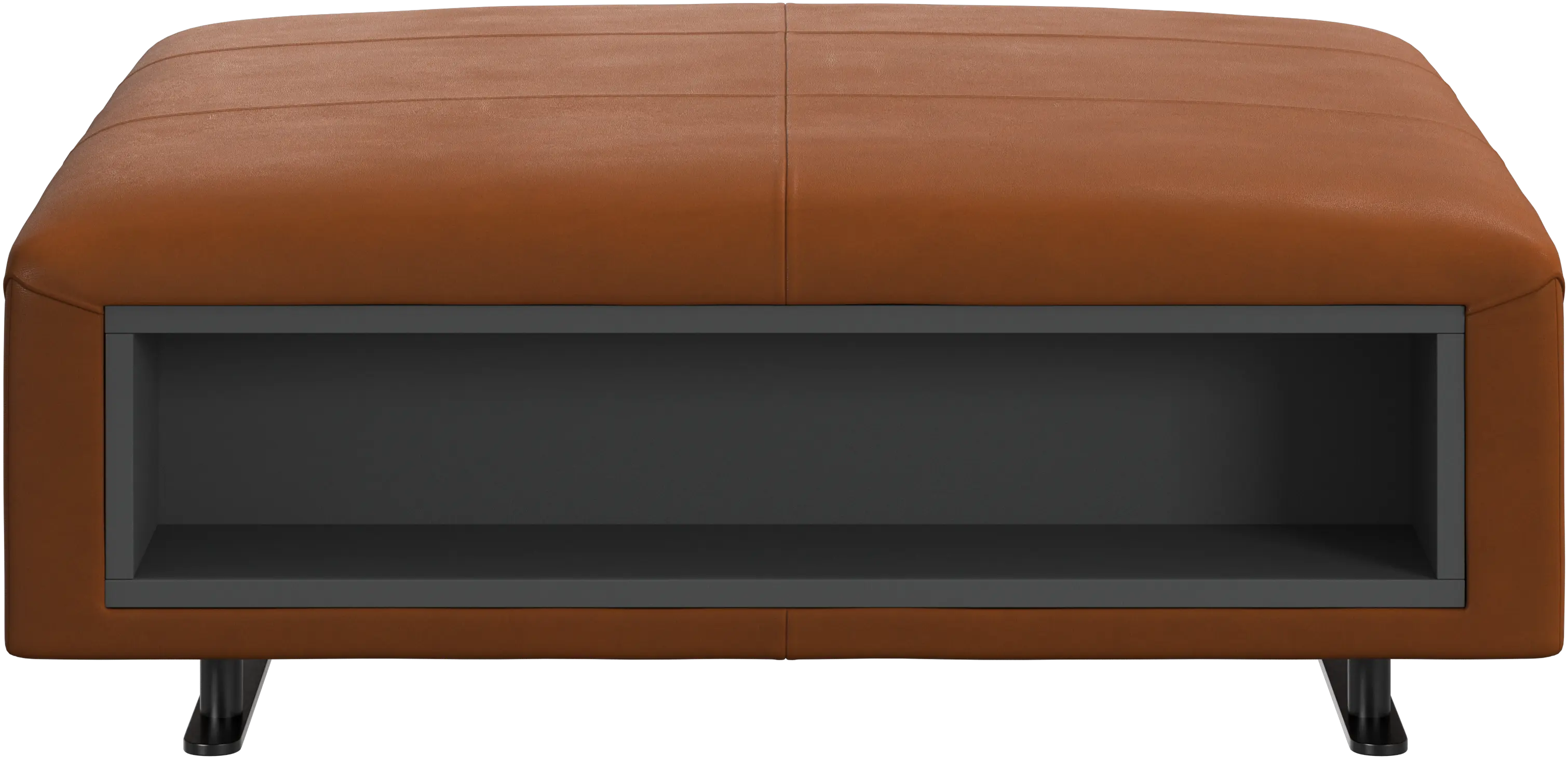 Pouf Hampton avec espaces de rangement