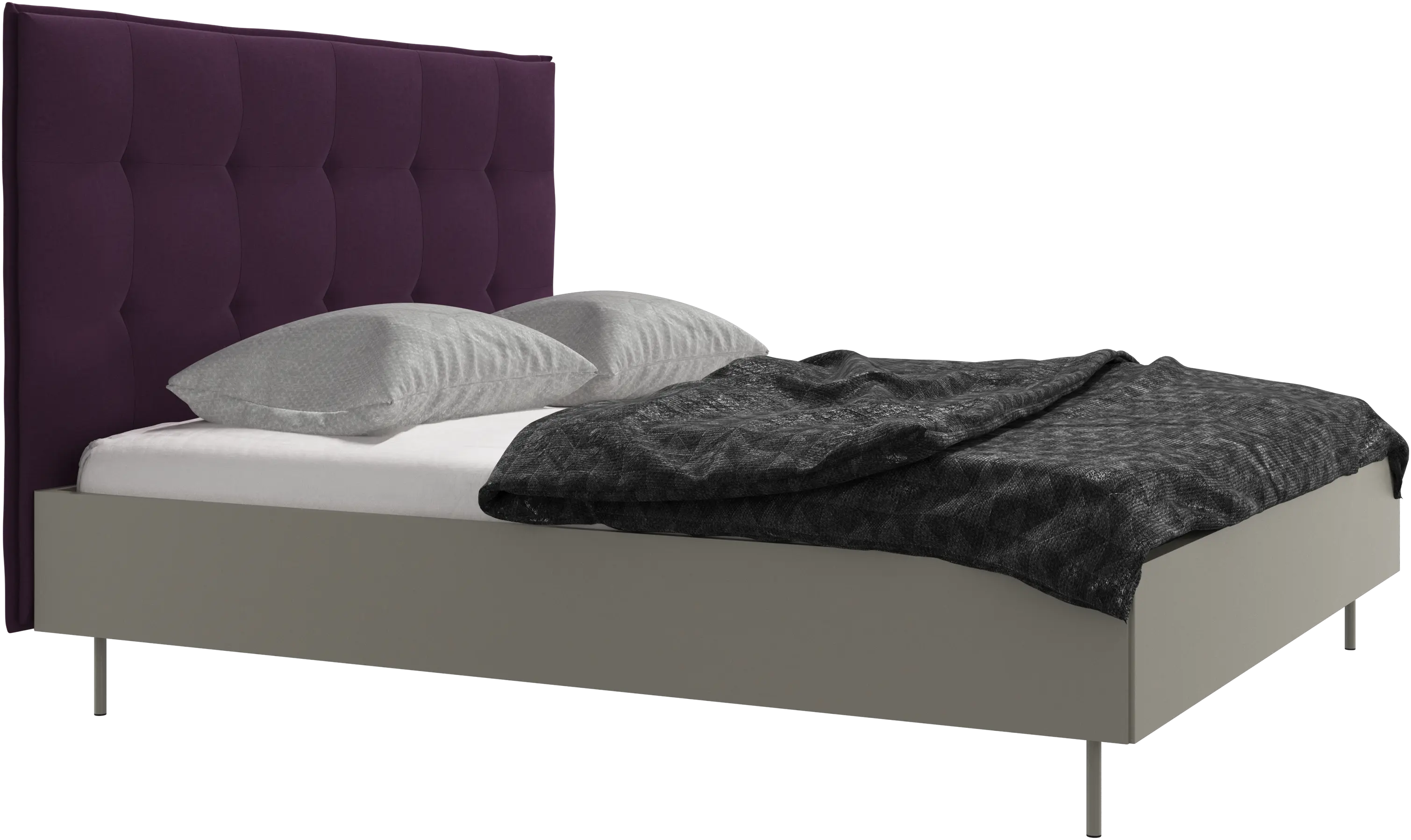 Lugano bed, excl. slats and mattress