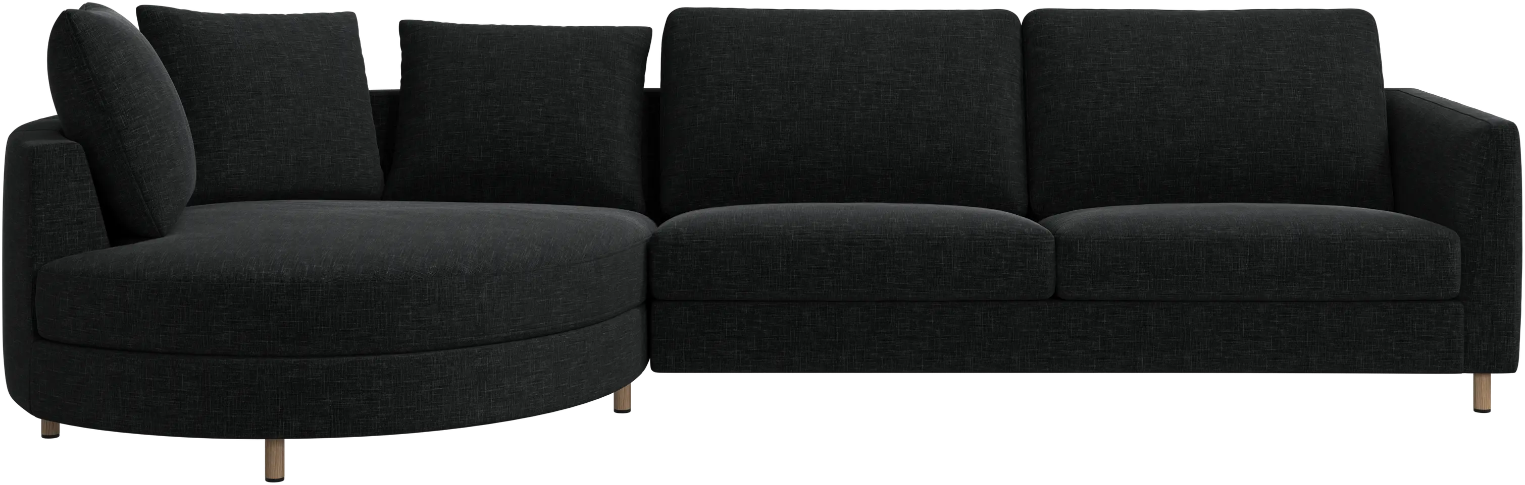 Indivi sofa with chaise longue left