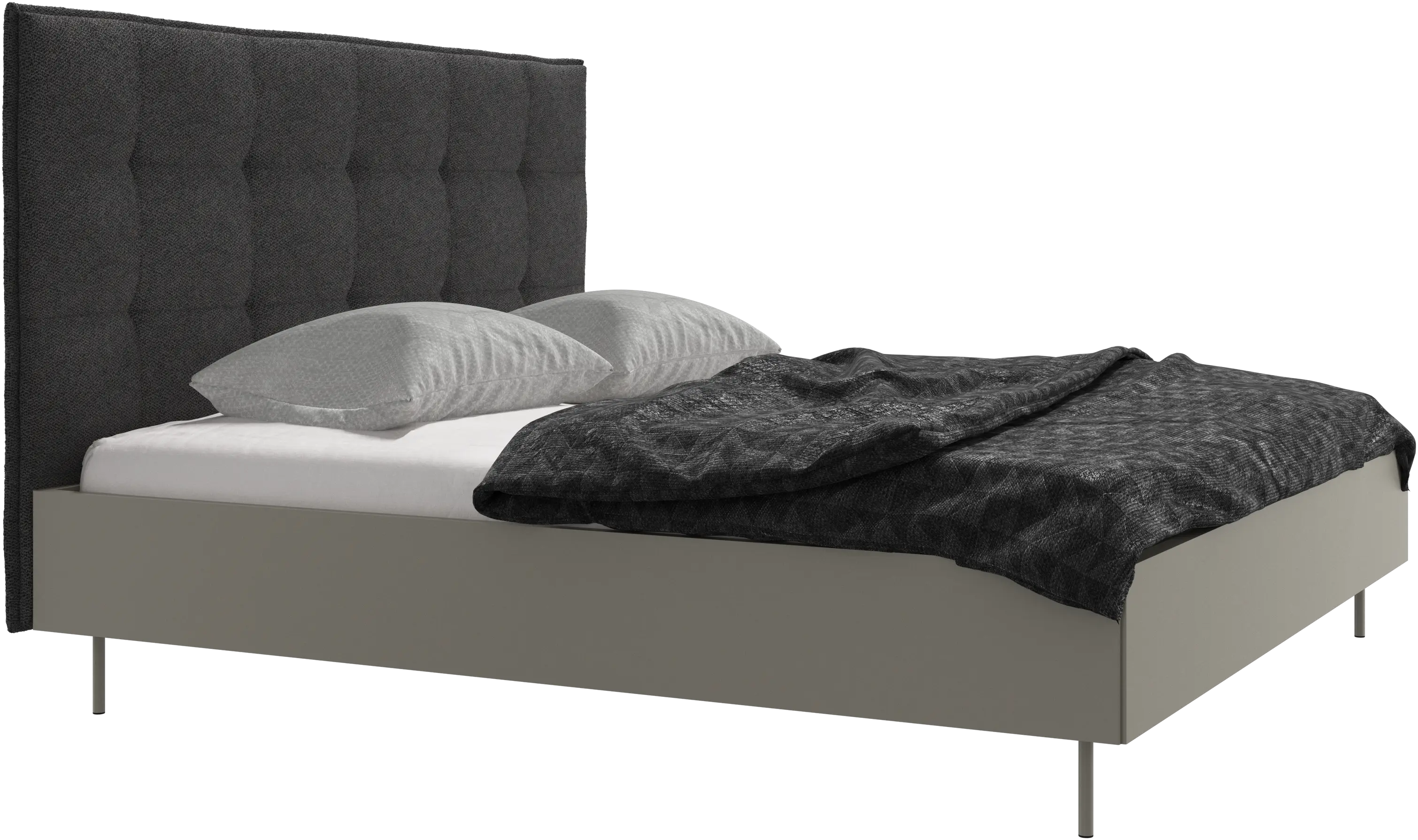 Lugano bed, excl. mattress