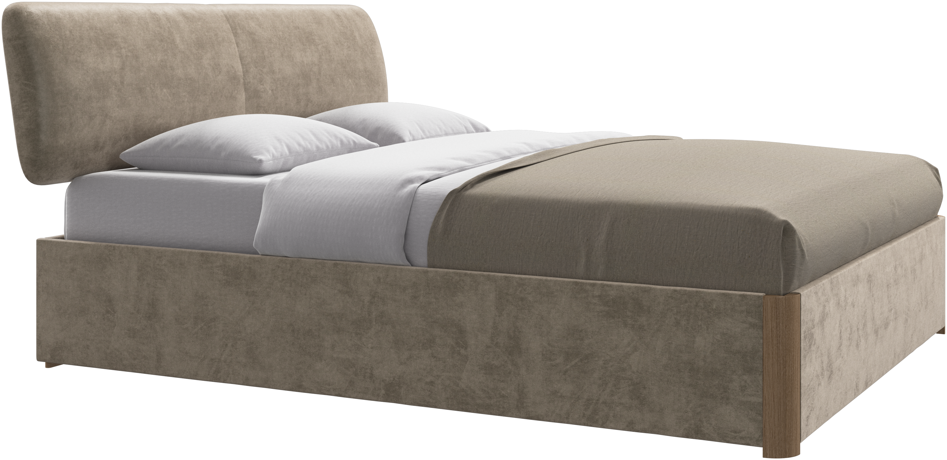 取付無料！ボーコンセプト ルガーノ サイドテーブル付きシングルベッドフレーム✨ 取付無料！ボーコンセプト ルガーノ サイドテーブル付きシングルベッド