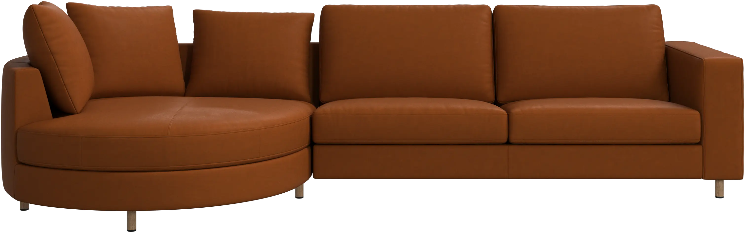 Indivi sofa with chaise longue left