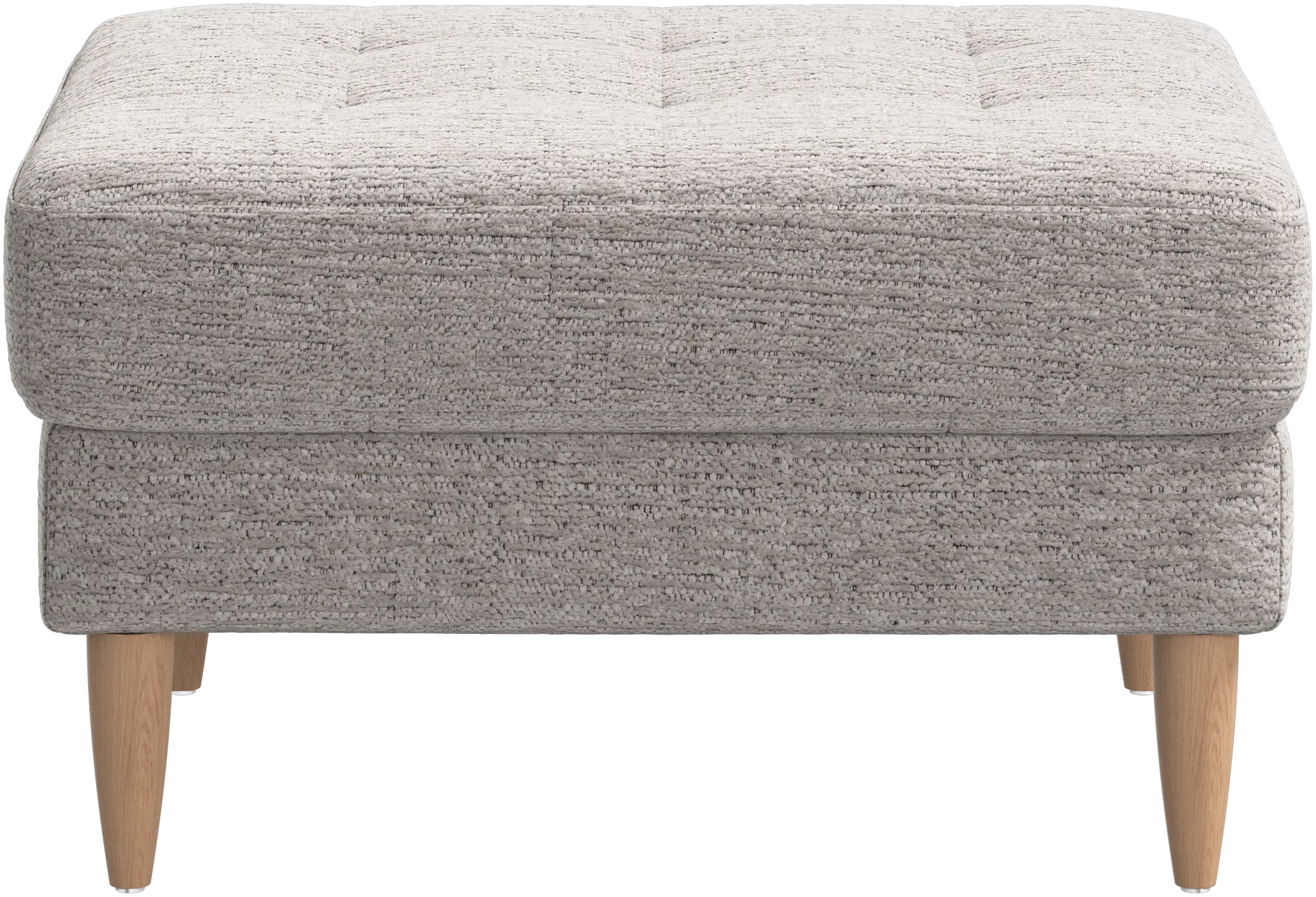 Osaka ottoman, tufted seat