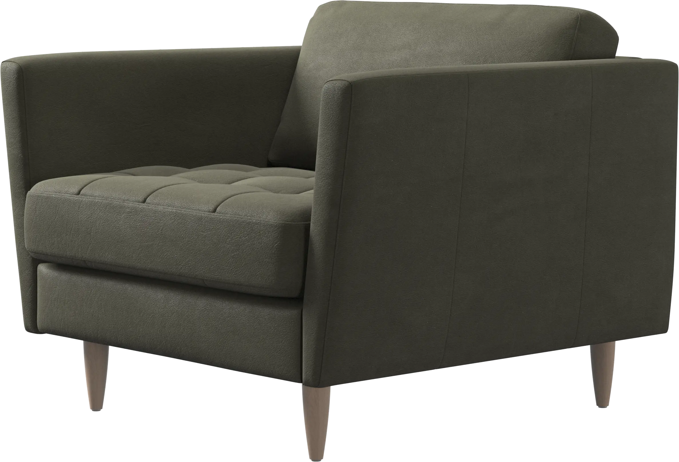 Osaka chair, tufted seat