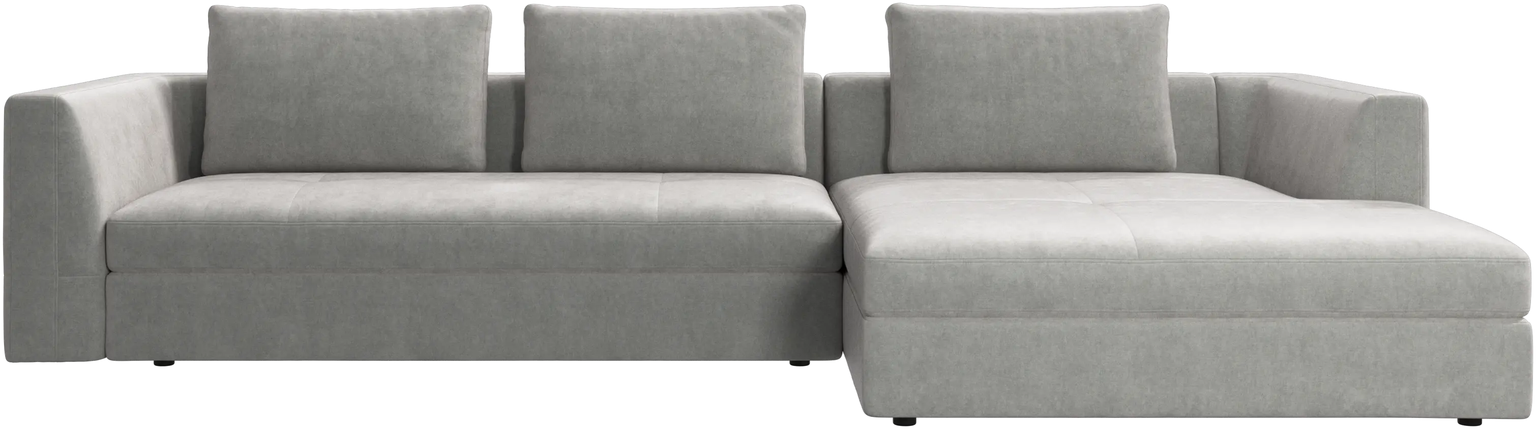 Bergamo sofa with resting unit