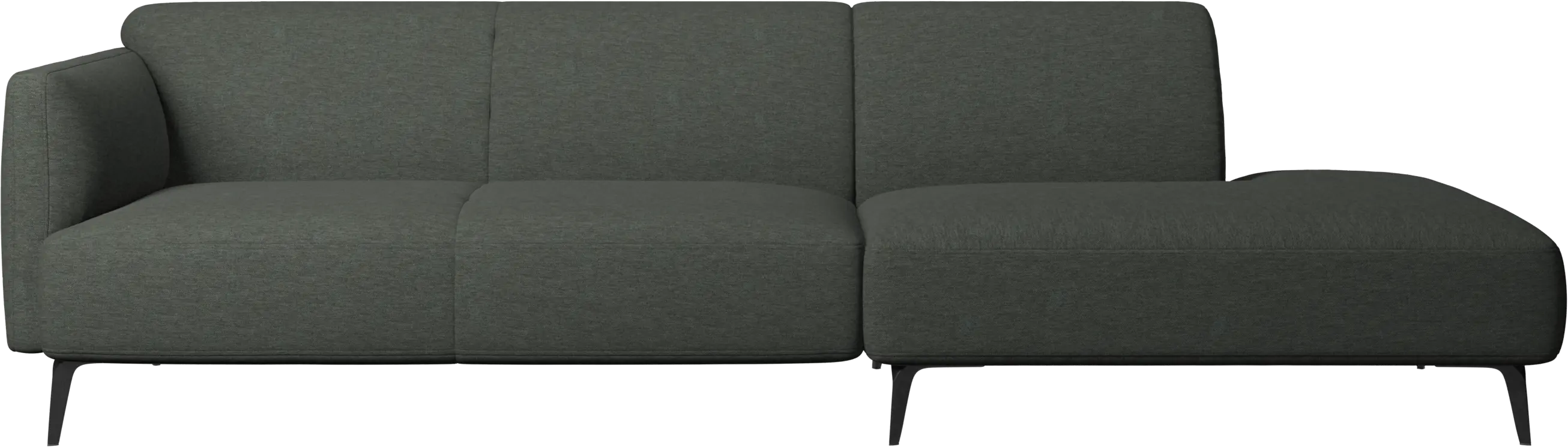 Modena sofa with lounging unit