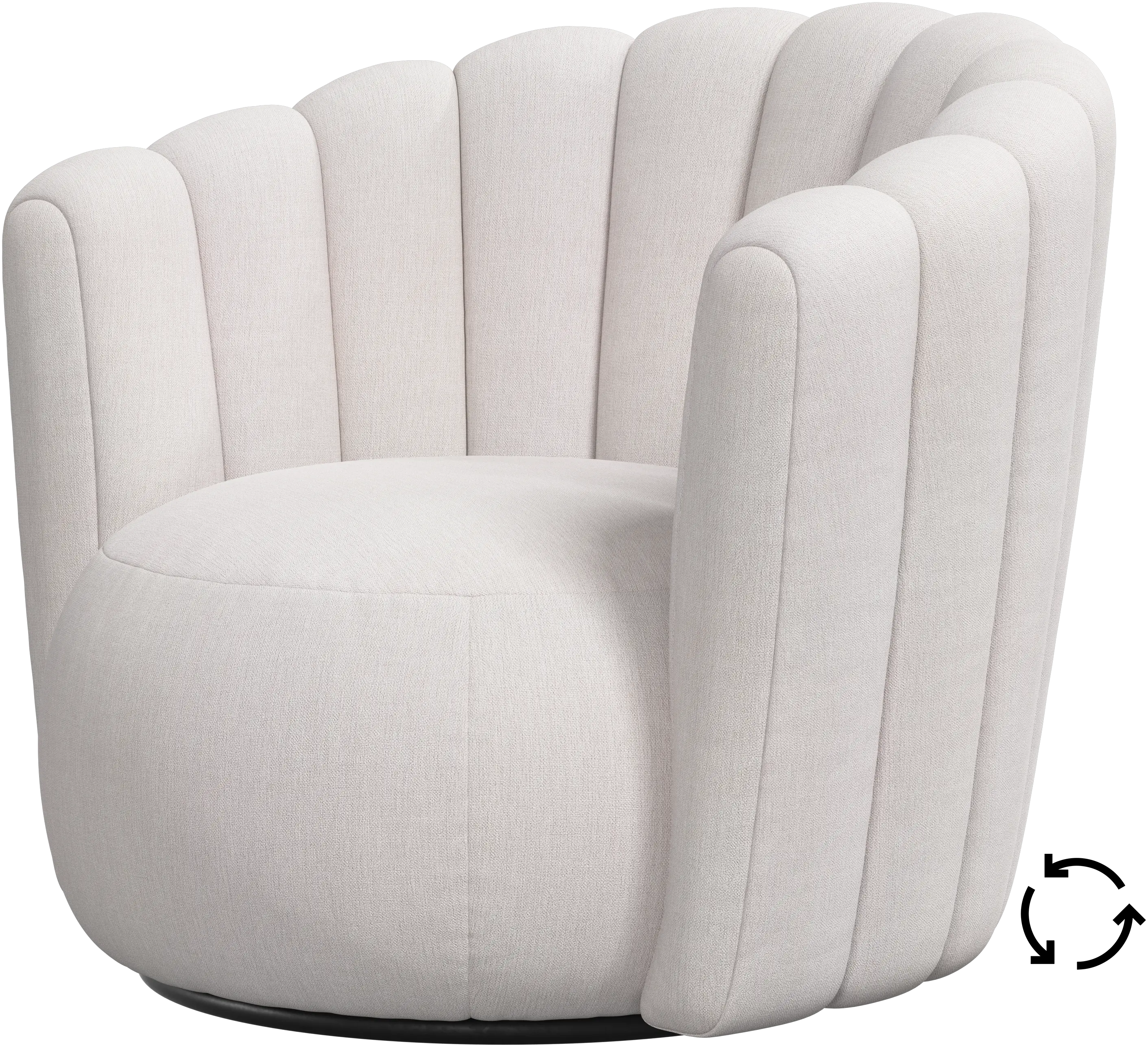 Fauteuil Sweet Art avec fonction pivotante