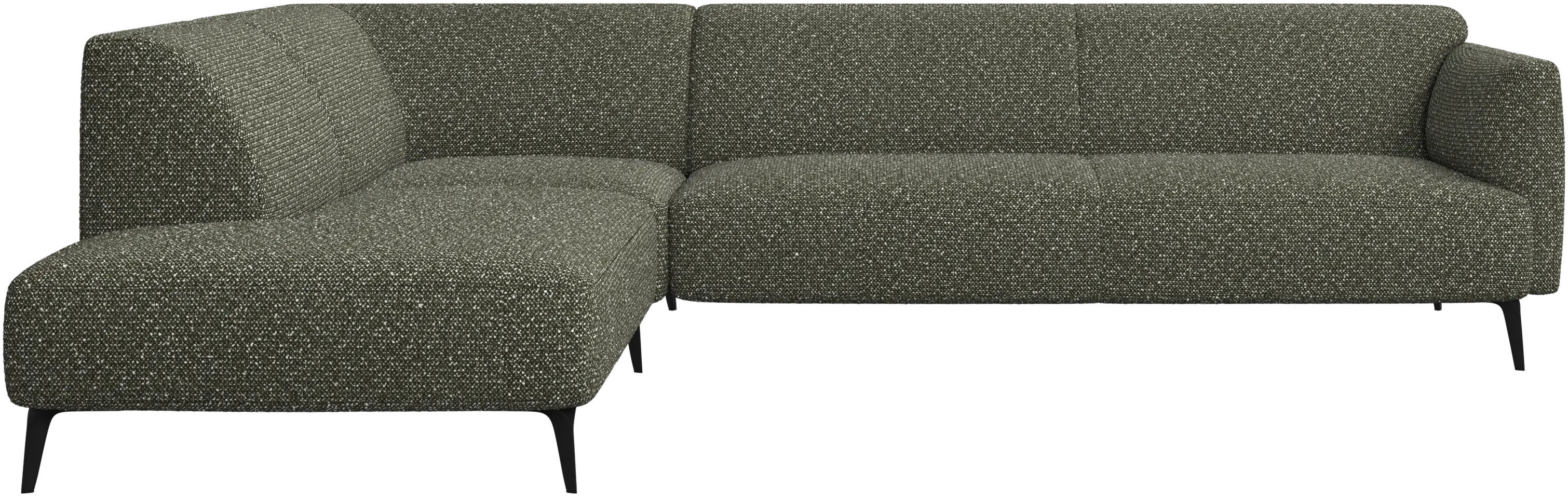Modena corner sofa with lounging unit