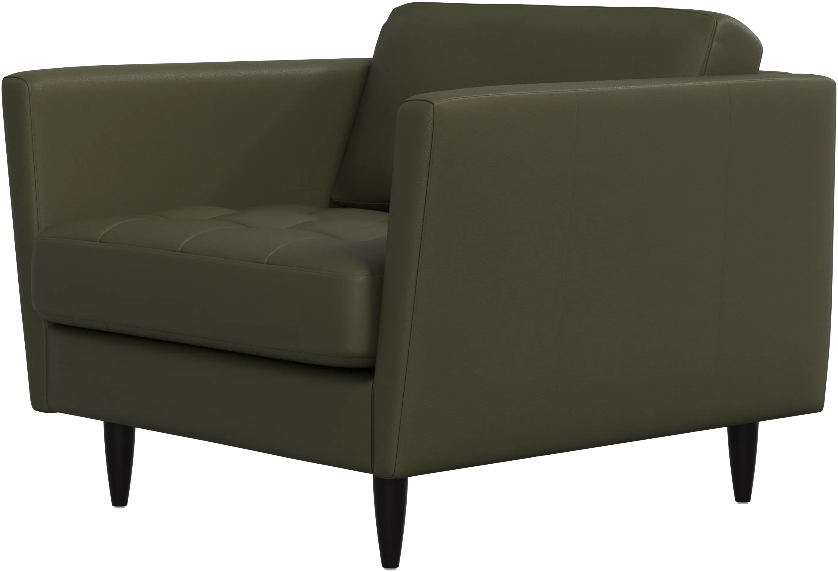 Osaka chair, tufted seat