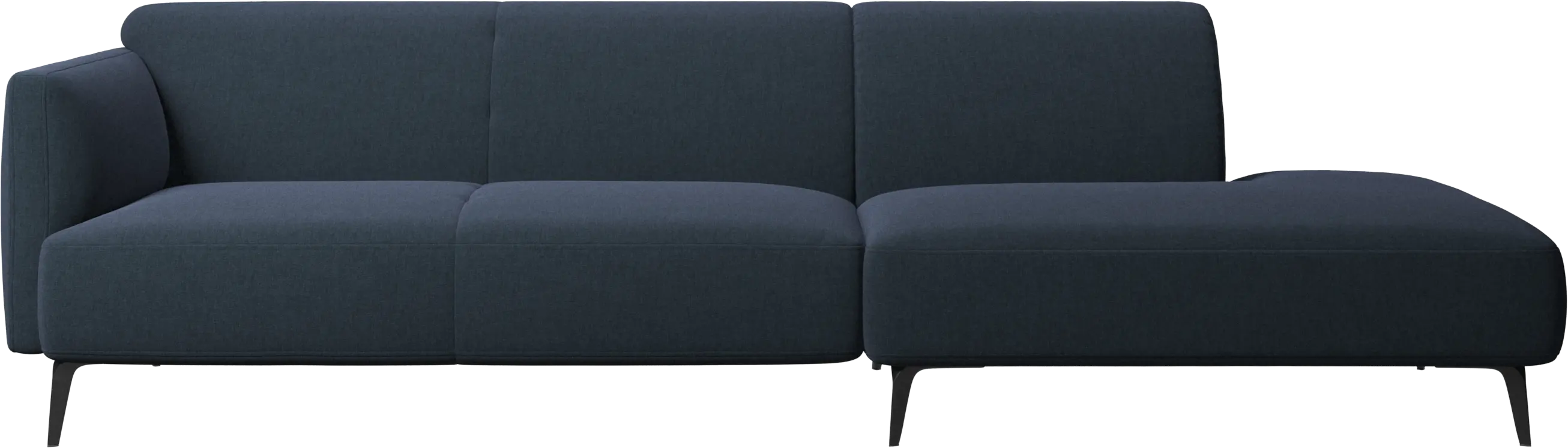 Modena sofa with lounging unit