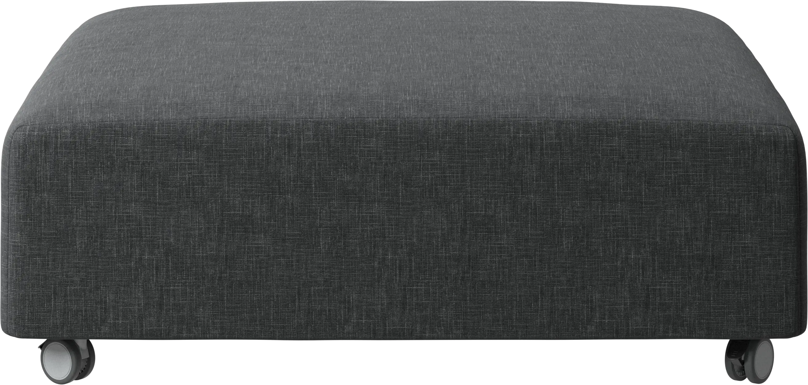 Hampton footstool on wheels