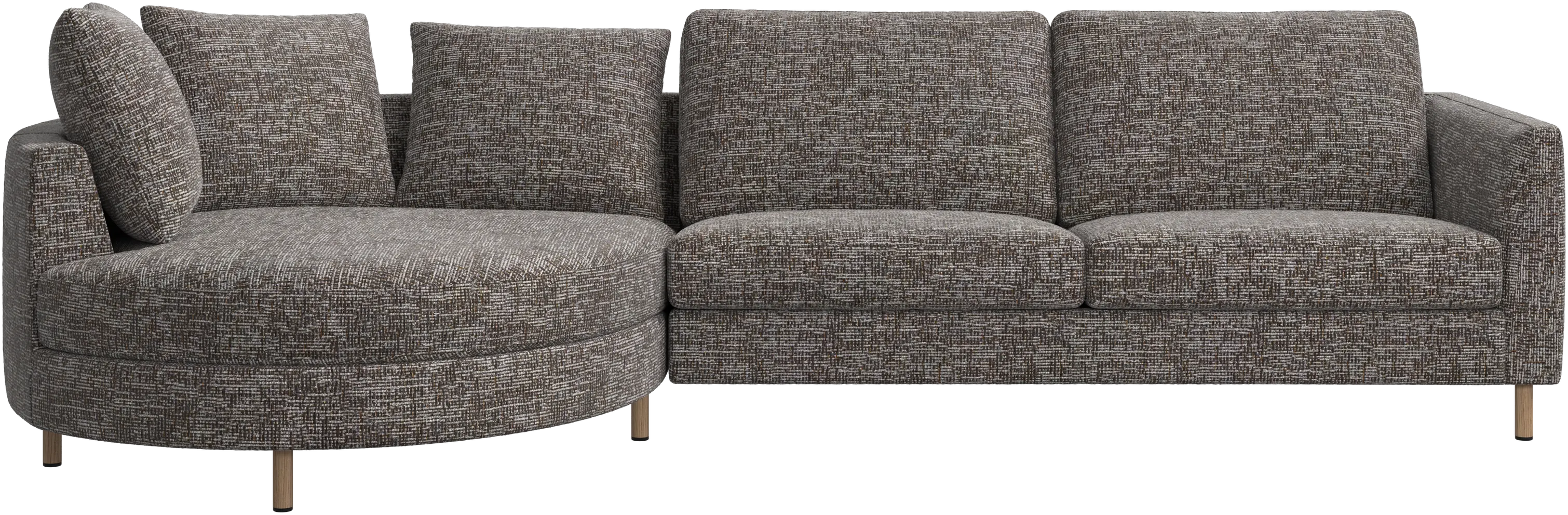 Indivi sofa with chaise longue left