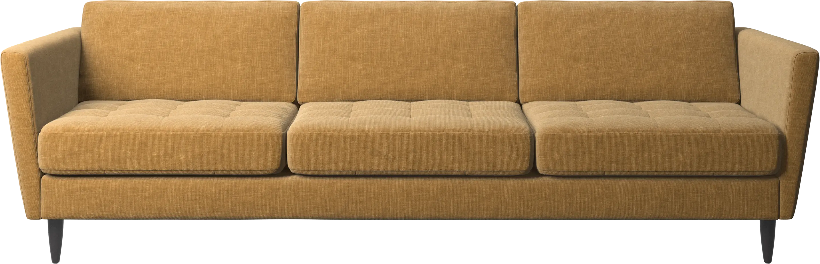 Osaka sofa, tufted seat