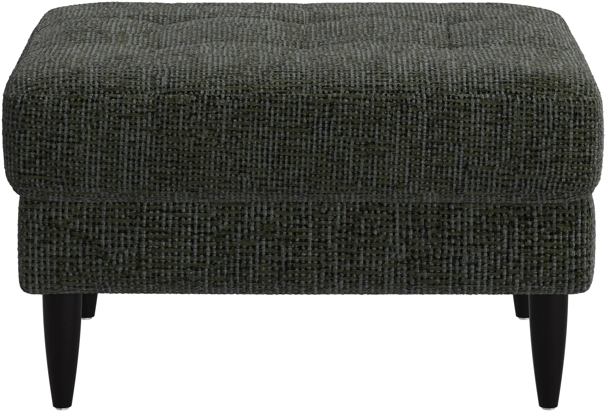 Osaka footstool, tufted seat