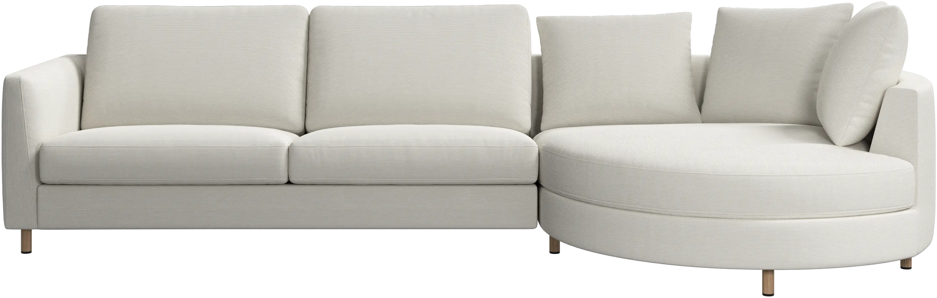 Indivi sofa with chaise longue right