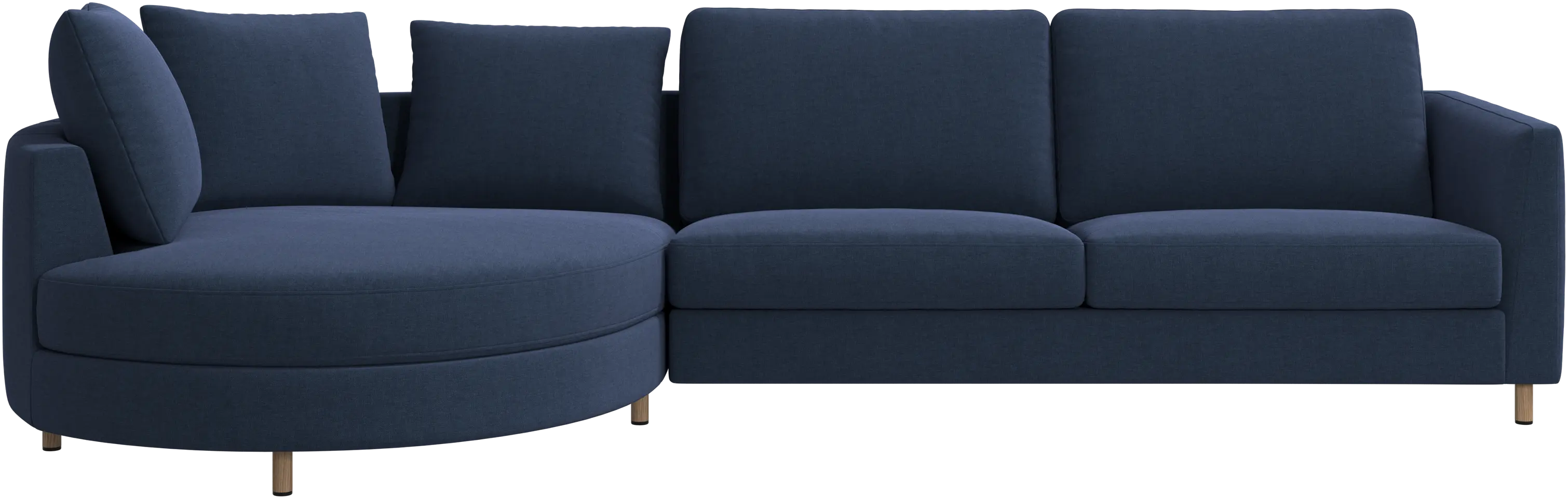 Sofá Indivi con módulo chaise-longue a la izquierda