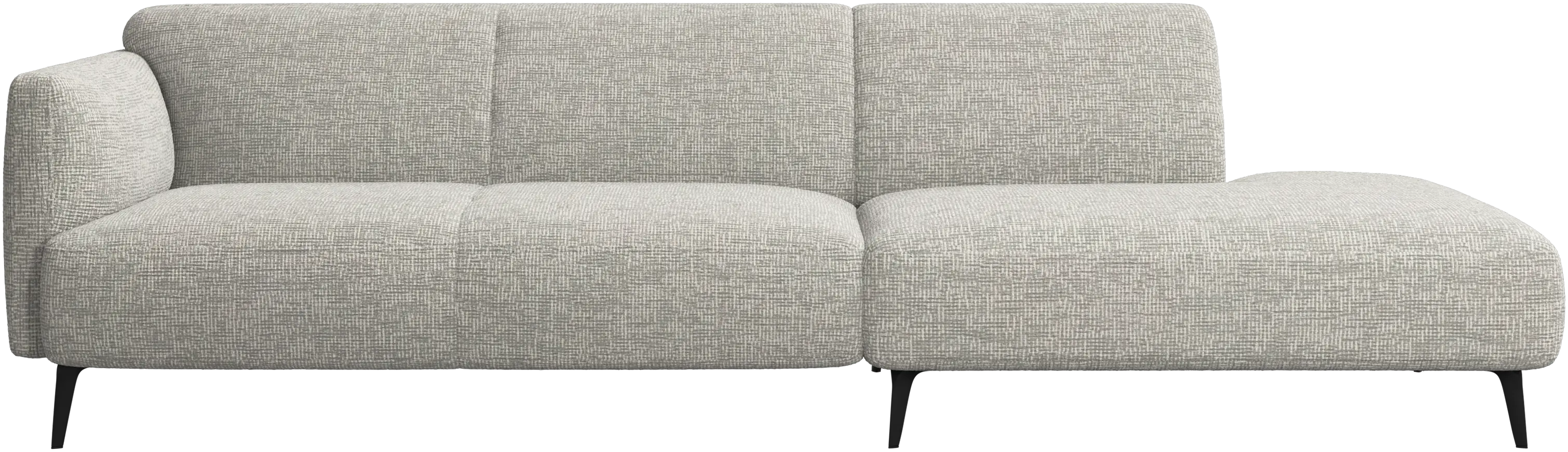 Modena sofa with lounging unit