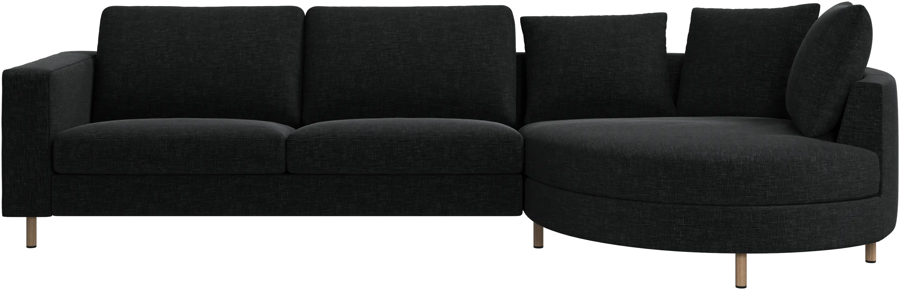 Sofá Indivi con módulo chaise-longue a la derecha