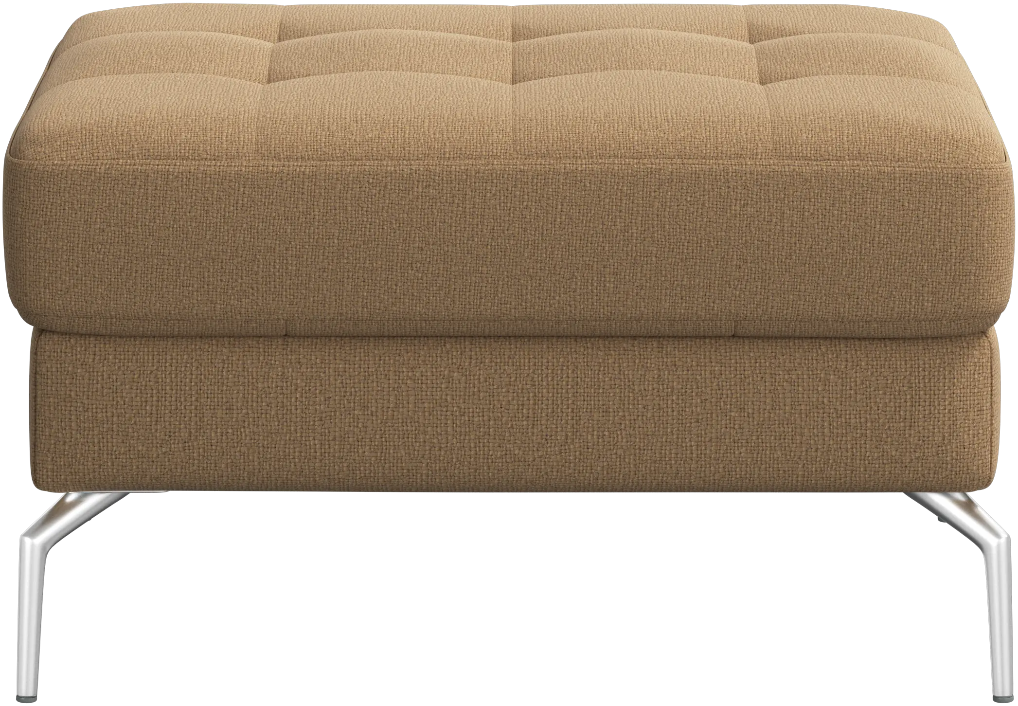 Osaka footstool, tufted seat