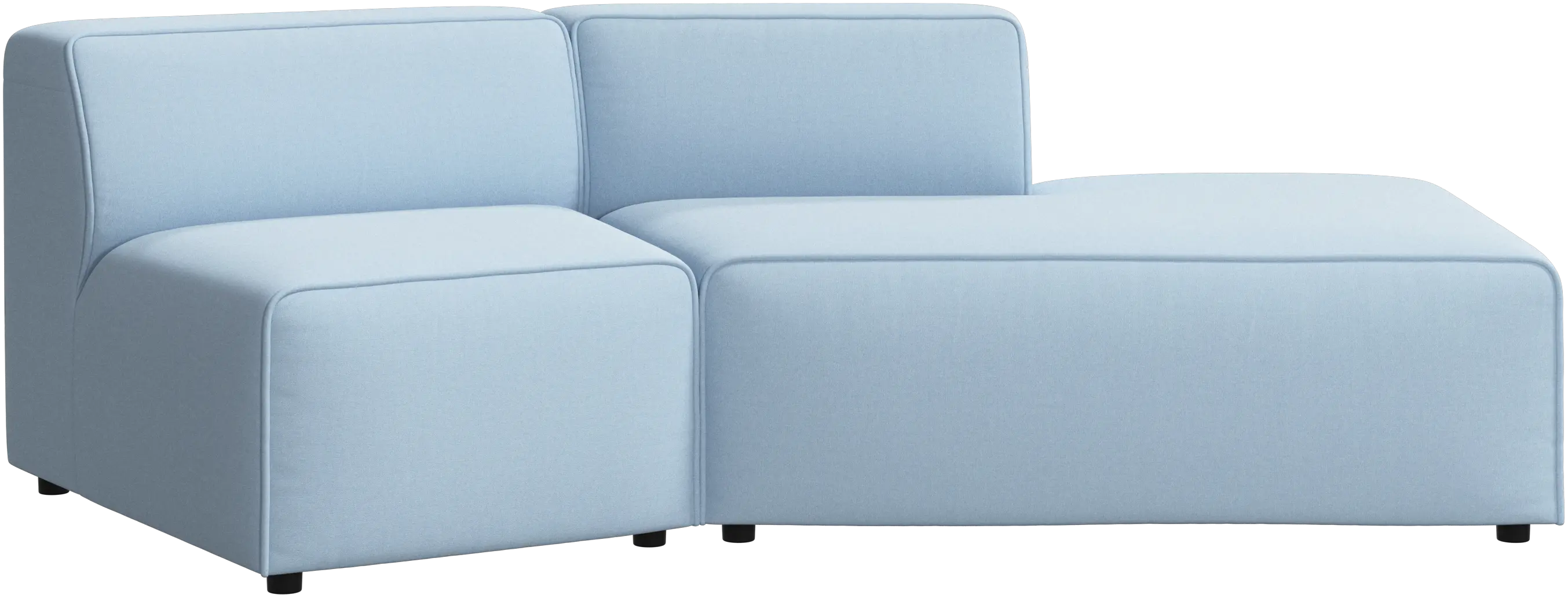 Carmo open end sofa, angled, right
