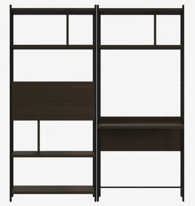 Storage Calgary 収納セット(前面ドロップダウン式&ワークステーション付き)