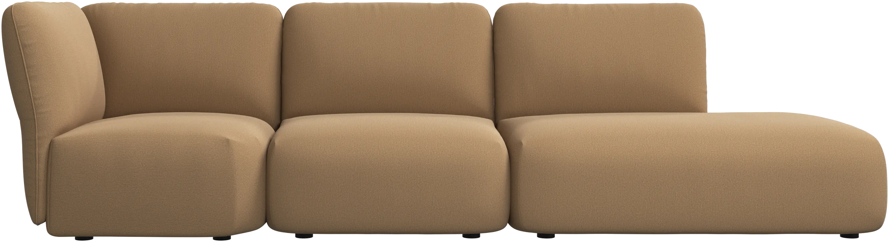 Paraggi sofa with lounging unit left