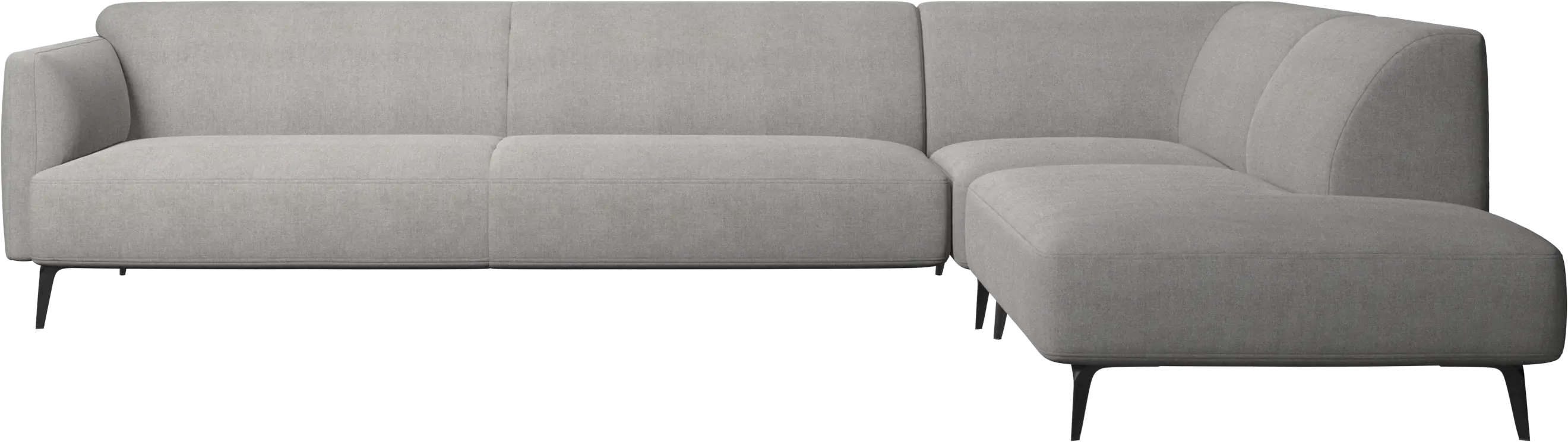 Modena corner sofa with lounging unit